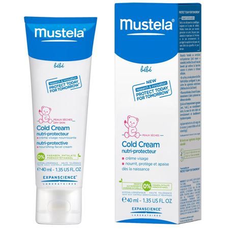 Mustela Cold Cream Environmental Protection Cream Neendirmeye Yardımcı Yüz Kremi